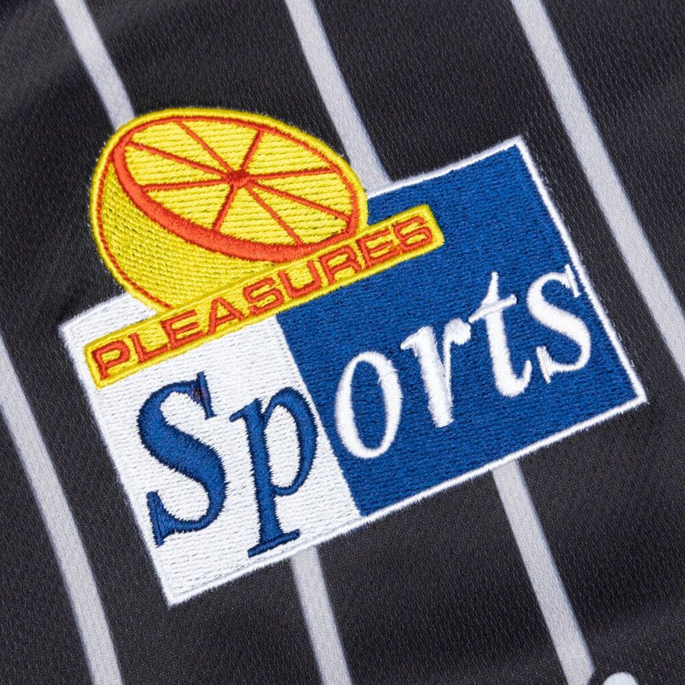 Pleasures Against Jersey - Long Sleeve, Black, Size Large - Picture 4 of 5